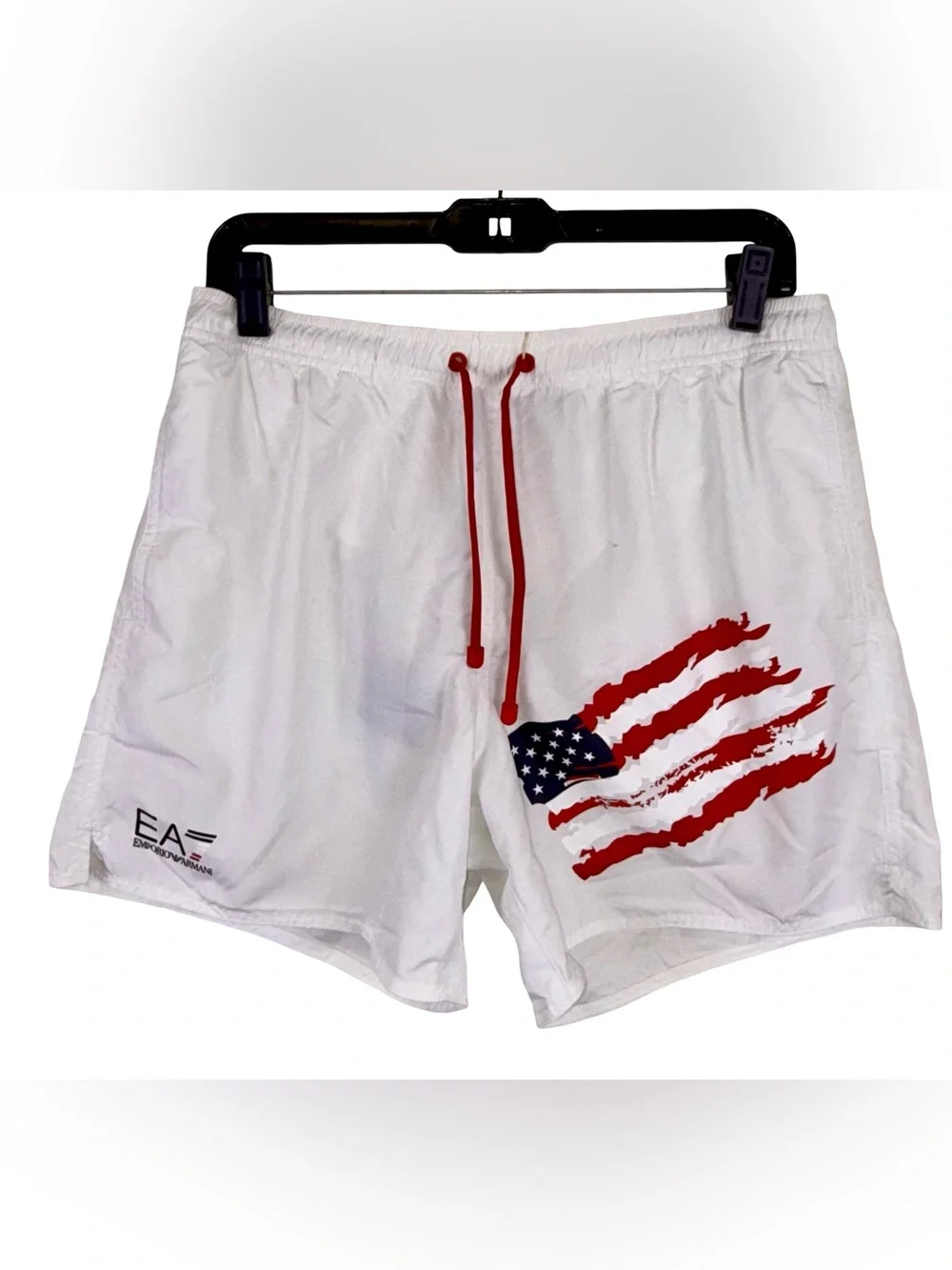 EA7 EMPORIO ARMANI AMERICAN FLAG SWIM TRUNKS